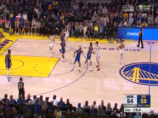  NBA常规赛 灰熊VS勇士 20250105